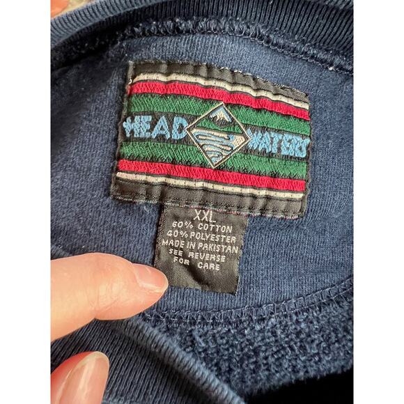 Howling wolf sweatshirt embroidered 1990s - Picture 9 of 10